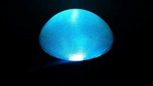 Дуговая ртутная лампа HPR 125W. Первое включение и прогрев.