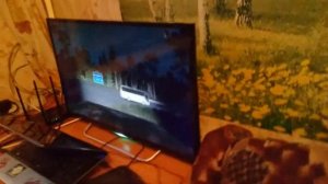 Подключил ноутбук к телевизору через кабель hdmi