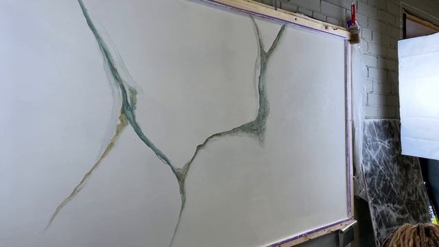 МРАМОР! От Художника-Декоратора | Декоративная Штукатурка Ручной Работы | GuraDecor смотреть онлайн