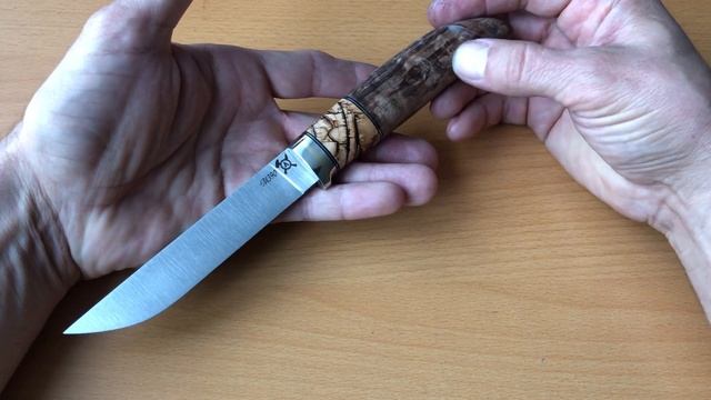 Новинки ножи из популярной порошковой стали М 390 S 390 оружейная насечка на рукояти смотреть онлайн