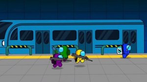 CHOO CHOO Among Us vs Train Monster/Томас Монстр против Амонг Ас. Мегамикс #аниме #choochoocharles