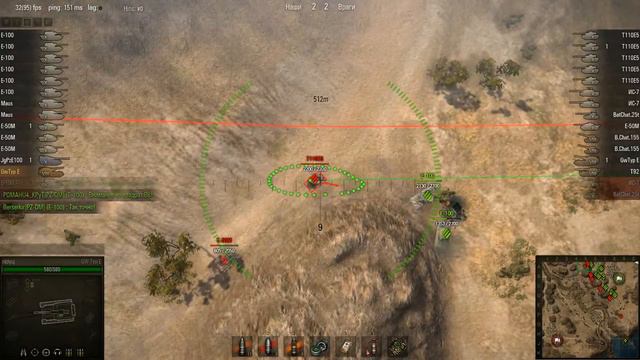 WOT: Эль-Халлуф - GW Typ E - 1 фраг смотреть онлайн