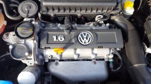 1.6 CFNA VW Polo Sedan после химии холодный