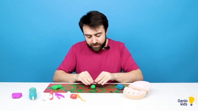 ДОКТОР ЗУБ - сам себе СТОМАТОЛОГ! Лечим зубы усатому дяденьке! смотреть онлайн