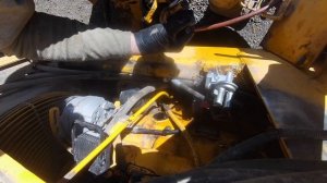 Backhoe Fuel Transfer Pump Replacement | DIY | How To