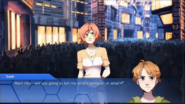 Orion: A Sci-Fi Visual Novel - Issaku Good Ending Chapter 2 смотреть онлайн