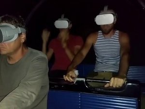 Ferretti 6dof Boing upgrade with Oculus GO