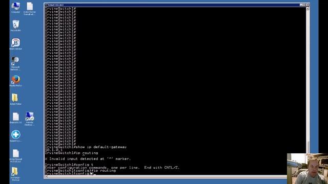 The difference between ip default gateway and ip route on a Cisco switch смотреть онлайн