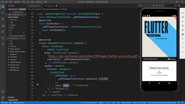 How to Add a Flutter PDFViewer Widget to a Flutter App