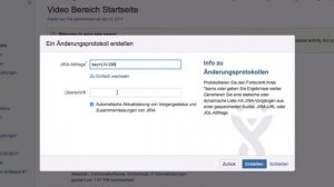 Blaupause: JIRA-Bericht - dynamisches Änderungsprotokoll - Atlassian Confluence lernen #111