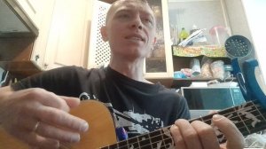 мелом белым на гитаре