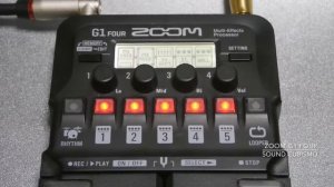 ZOOM G1 FOUR (1) - Amps & Effects DEMO