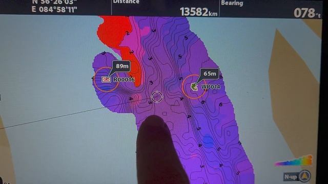 Карта твёрдости дна Humminbird Helix смотреть онлайн