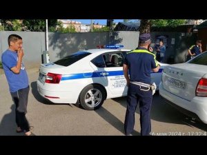 #1. Беспредел у отдела полиции Аксая. Оскорбление гражданина. Бездействие ДПС.