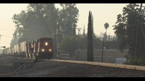 Очень красивые грузовые локомотивы в США. Поезд железная дорога в Америке