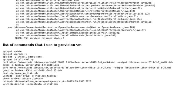 Exception when installing tableau with data directory option смотреть онлайн