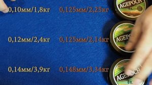 Тест на диаметр Китайских лесок с Алиэкспресс