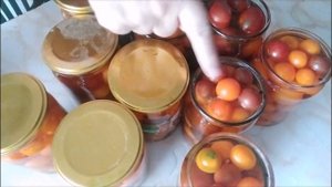 МАРИНОВАННЫЕ помидорки ЧЕРРИ! Красиво и вкусно!