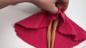 Вязовлог, довязала второй наряд для Барби