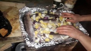 Сиг, Ленок горячего копчения по Деревенски