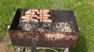 Шашлык из Кеты или Красная рыбка на углях быстро, вкусно, низкокалорийно