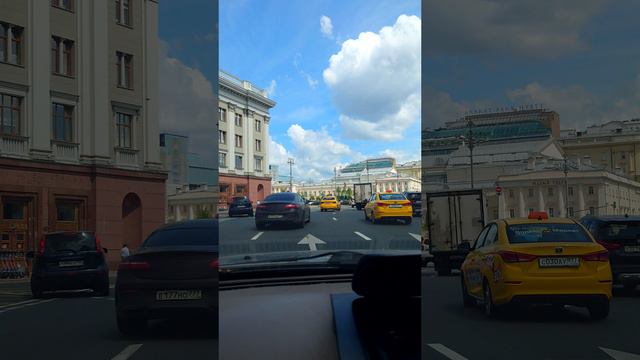 Видео из машины Москва Центр, Тверская и Кремль #измашины #машина #вмашине #покатушки #видео #центр