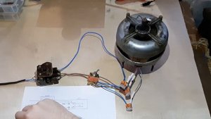 Схема реверса двигателя от стиральной машины