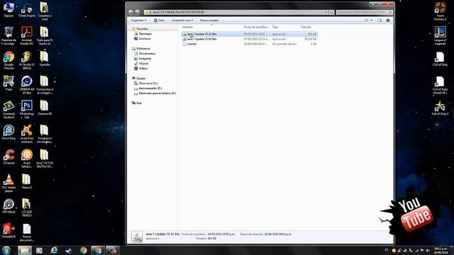 DESCARGAR JAVA 7 32 Y 64 BITS PARA WINDOWS 7, 8 Y 10, PARA PODER JUGAR MINECRAFT CON MODS 2022!! смотреть онлайн
