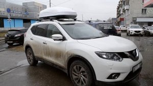 Багажник бокс на крышу Nissan X-Trail (T32) в Нижнем Новгороде. Продажа и установка. АВТоДОП-НН.