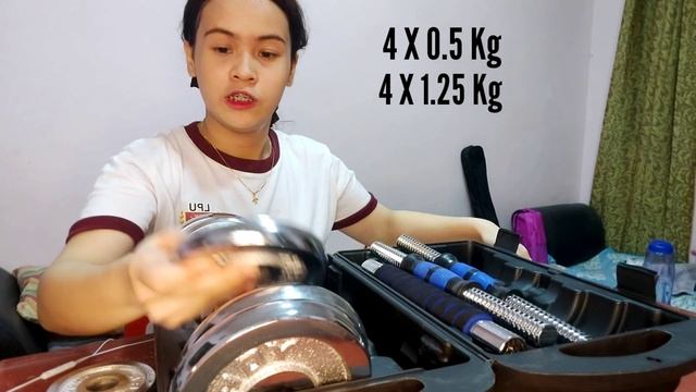 Dumbbell Set from Shopee | Unboxing + Review смотреть онлайн
