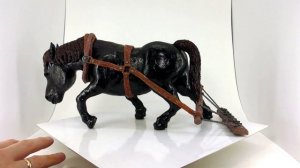 3D PEN horse sculpture , скульптура лошади 3D ручка