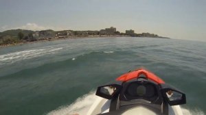 Покатушки на водном мотоцикле(гидроцикле) и орущая мама