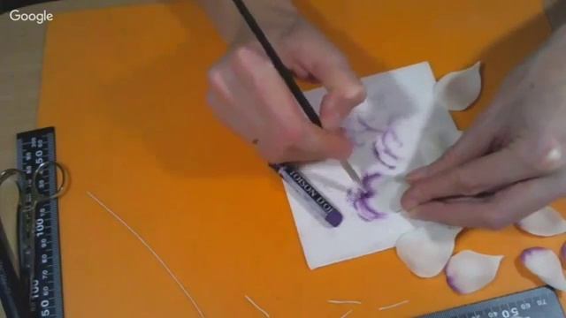 сиреневая эустома из холодного фарфора смотреть онлайн