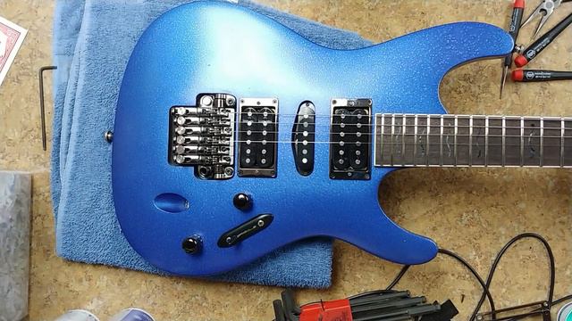 Getting the Ibanez S470DX Up and Playing Again. смотреть онлайн