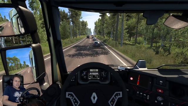 60 КМ\Ч ?! ВЫ СЕРЬЕЗНО? ТРАССА А121 СОРТАВАЛА ЕДЕМ НА ПРИОЗЕРСК! ETS 2 #2