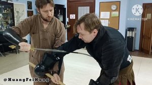 Меч Цзянь против HEMA копья