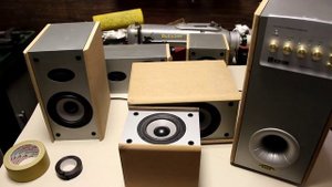 Восстановление внешнего вида акустики SVEN 5,1