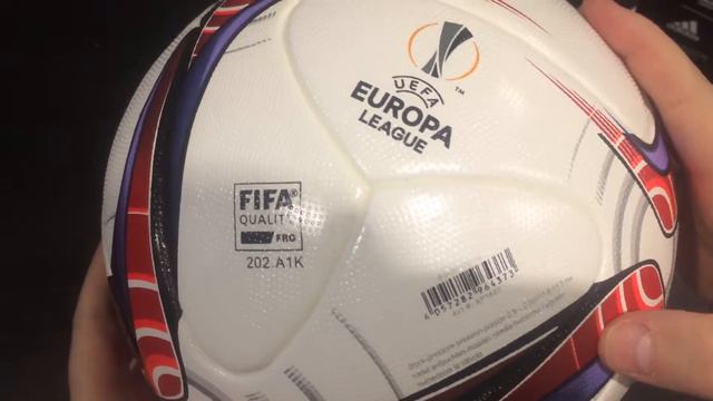 Обзор футбольного мяча Adidas Europa League! Мяч футбольный Adidas Europa League OMB! смотреть онлайн