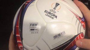 Обзор футбольного мяча Adidas Europa League! Мяч футбольный Adidas Europa League OMB!