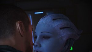Mass Effect 1 Legendary Edition секс с лиарой