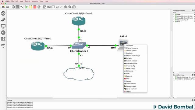 GNS3 Talks: AAA Docker Appliance: Easy TACACS & RADIUS GNS3 servers! Part 3 смотреть онлайн
