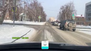 Первое вождение в город