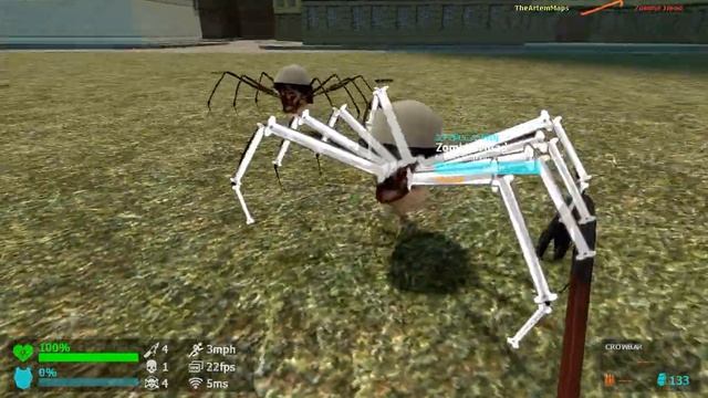 My first snpc on vj base (They Hunger Zombie head) смотреть онлайн