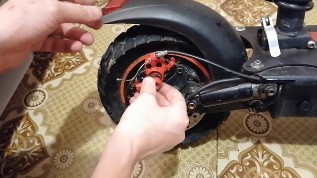 Ремонт суппорта электросамоката