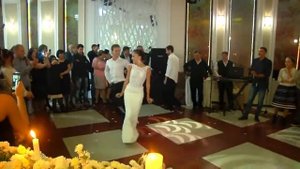 ლამაზი საქორწილო ცეკვა ქართული - Красивый танец на грузинской свадьбе