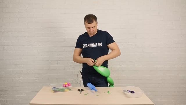 Кактус из шаров своими руками смотреть онлайн