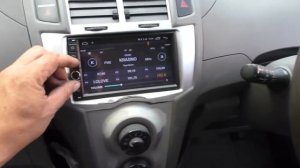 Магнитола LeTrun на Toyota Vitz 2008 года