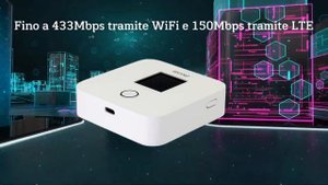 Router Hotspot Esim 4G Travel Portatile Mifi Share Modem Pocket Dual Band WiFi SHFiEL40