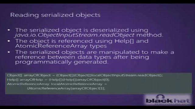 Black Hat USA 2012 - Recent Java Exploitation Trends and Malware смотреть онлайн