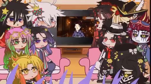 Hashiras & Uppermoons + Muzan react to funny animations! // KNY // Pt 3/? смотреть онлайн